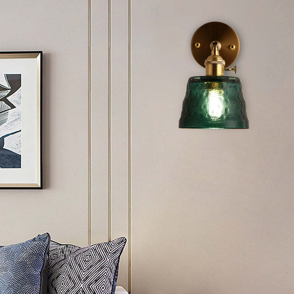 Nordic Vintage Glass Wall Sconce -Homdiy