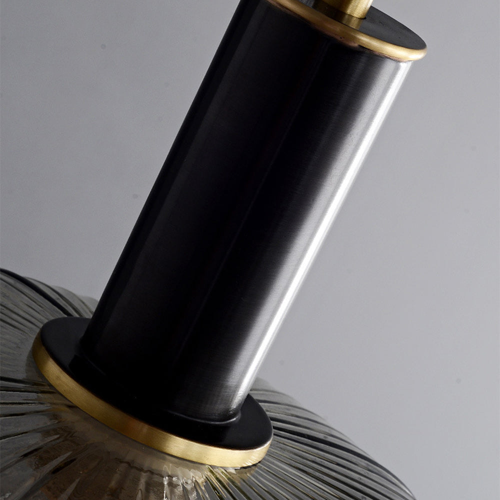 Black Copper Glass Ceiling Pendant Light