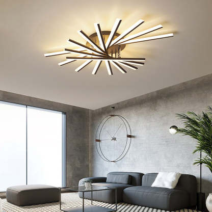 Nordic Minimalist Iron LED Ceiling Lighting