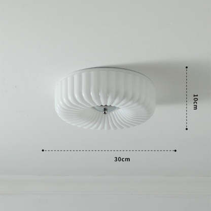 Medieval Cream Style Bauhaus Glass Ceiling Light -Homdiy