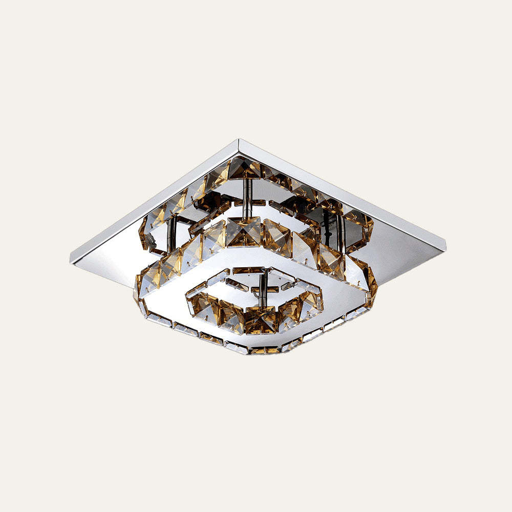 Contemporary Luxurious Crystal Hallway LED Ceiling Lights