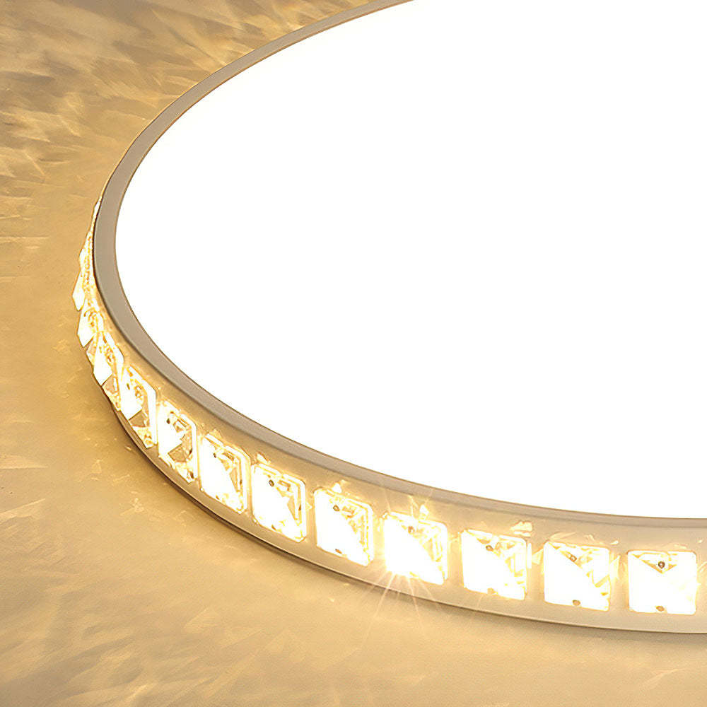 Modern Metal Round LED Ceiling Lights For Bedroom