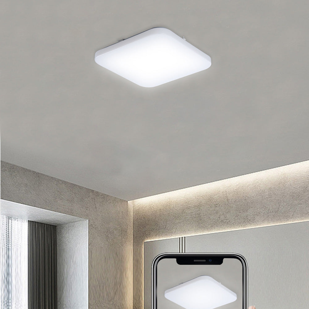 Minimalist Modern Square LED Ceiling Light for Bedroom