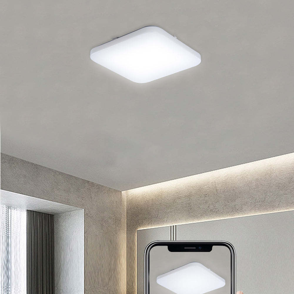 Minimalist Modern Square LED Ceiling Light for Bedroom