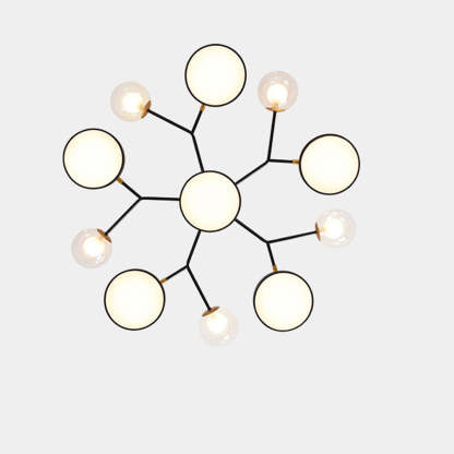 Multi Bulbs LED Colorful Living Room Ceiling Light