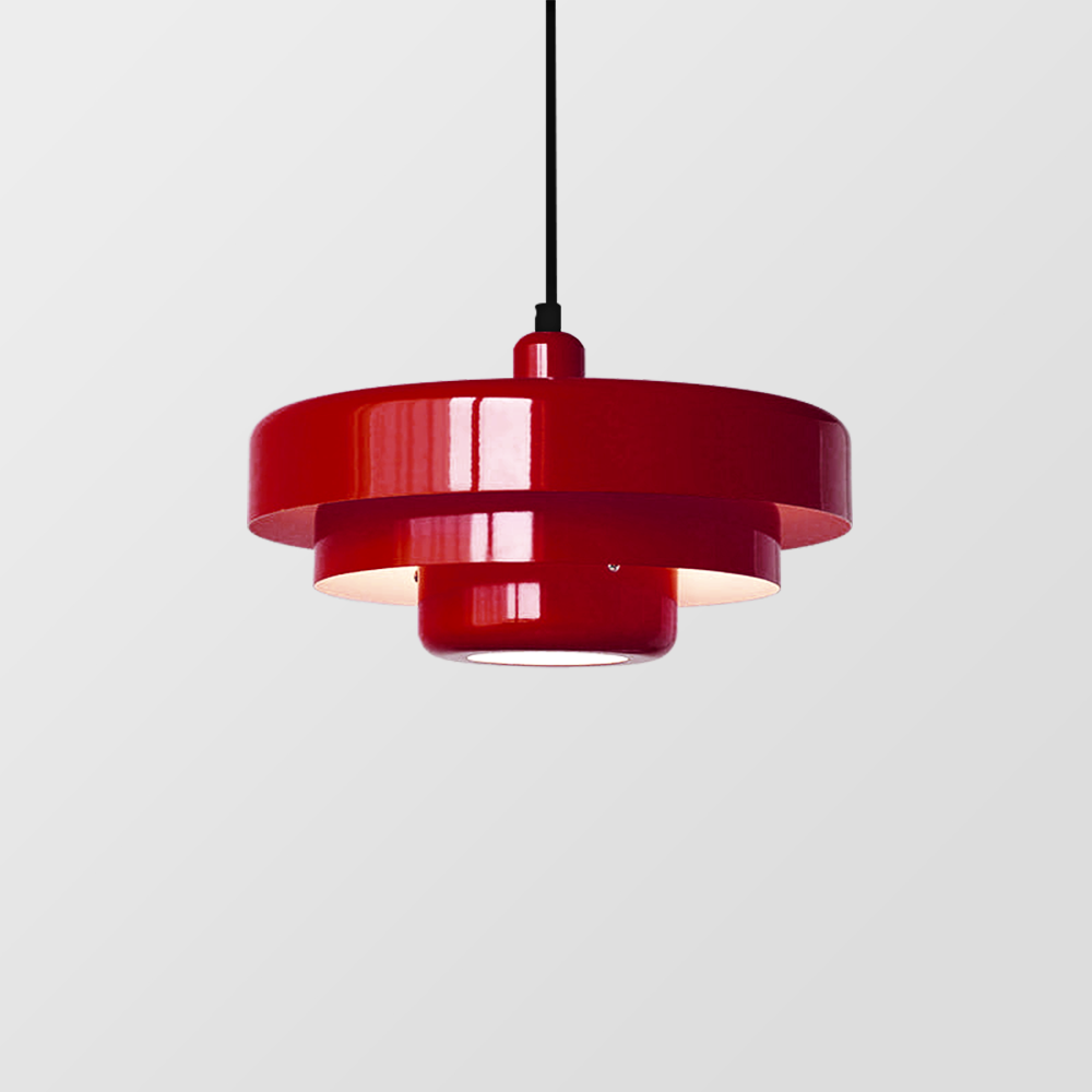 Medieval Iron Retro Single Head Bauhaus Pendant Light -Homdiy