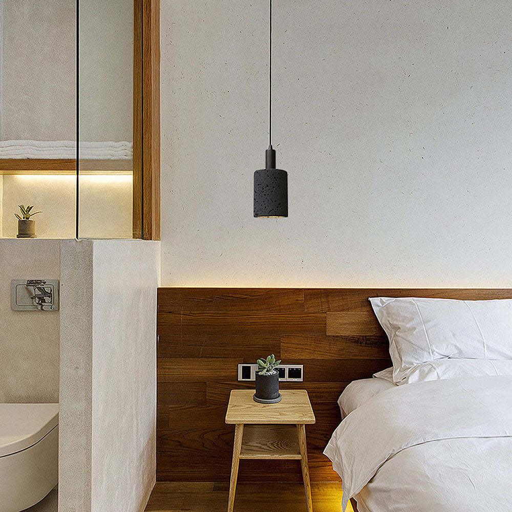 Wabi-Sabi Style Black Pendant Light For Dining Room