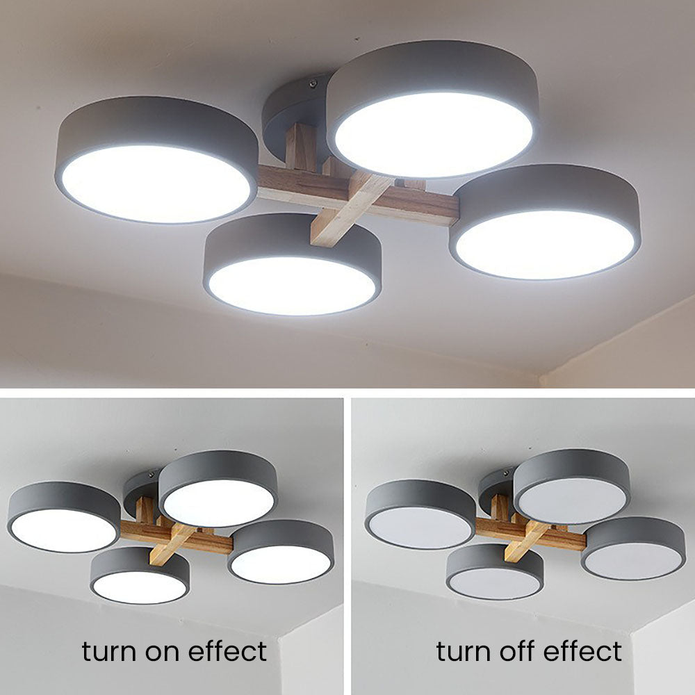 Nordic Modern Acrylic LED Living Room Ceiling Light