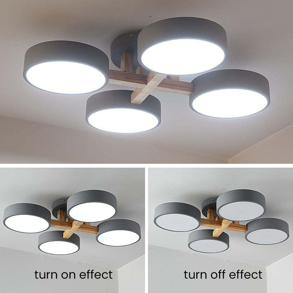 Nordic Modern Acrylic LED Living Room Ceiling Light