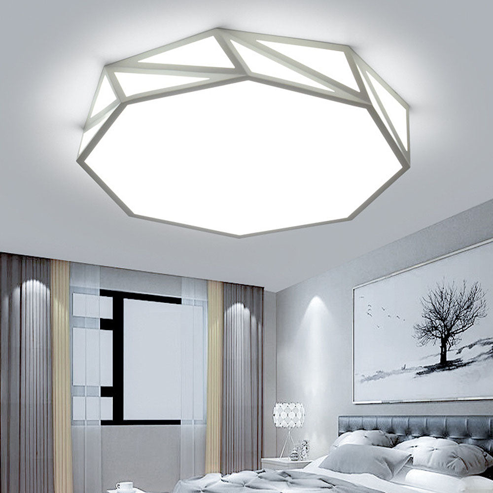 Industrial Acrylic LED Ceiling Light For Bedroom