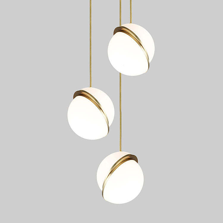 Modern LED Pendant Light Crescent Pendant Lamp -Homdiy