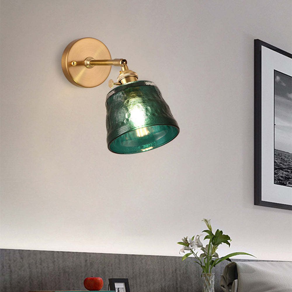 Nordic Vintage Glass Wall Sconce -Homdiy