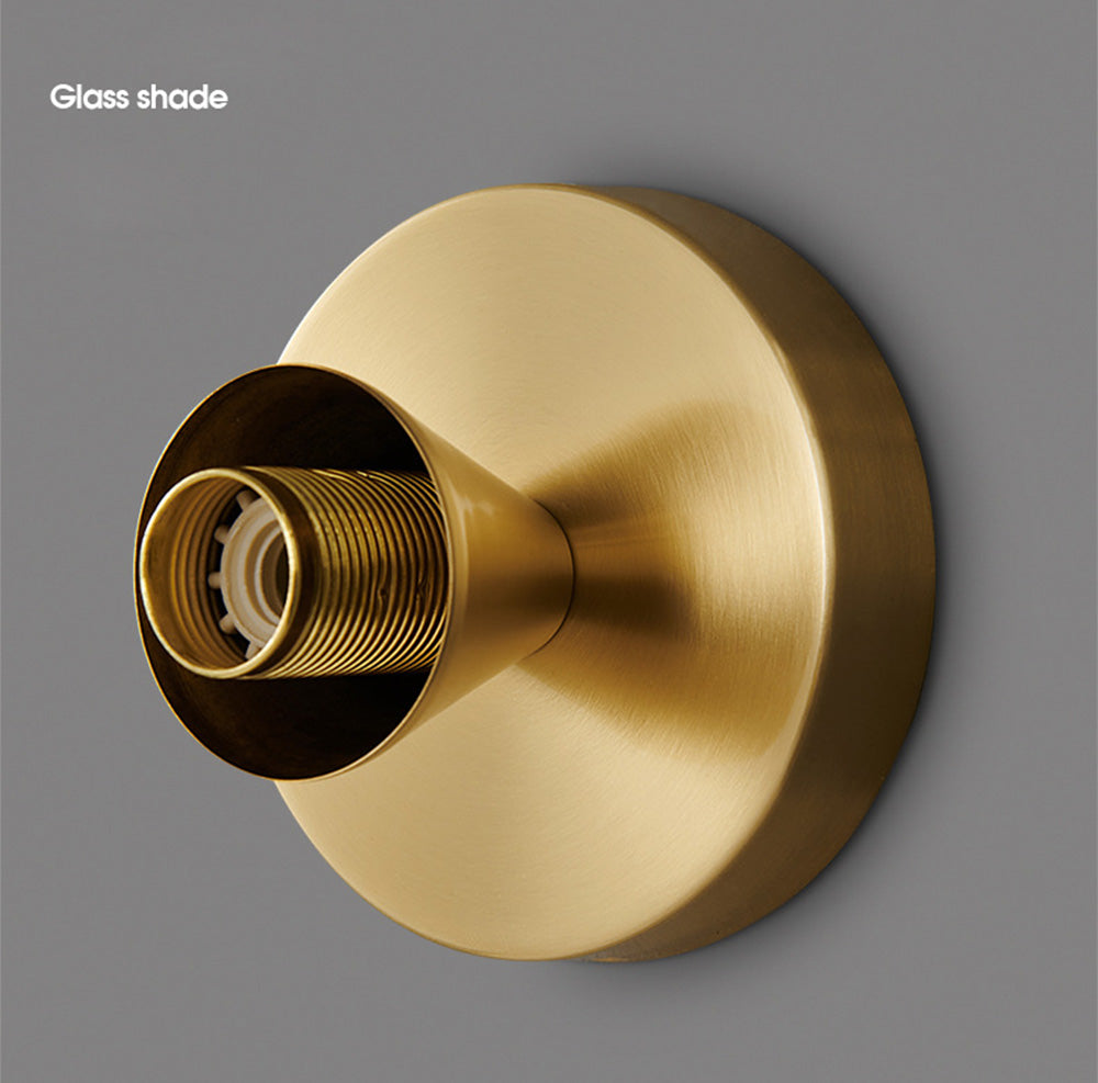 Contemporary Simple Mini Clear Glass Ceiling Light