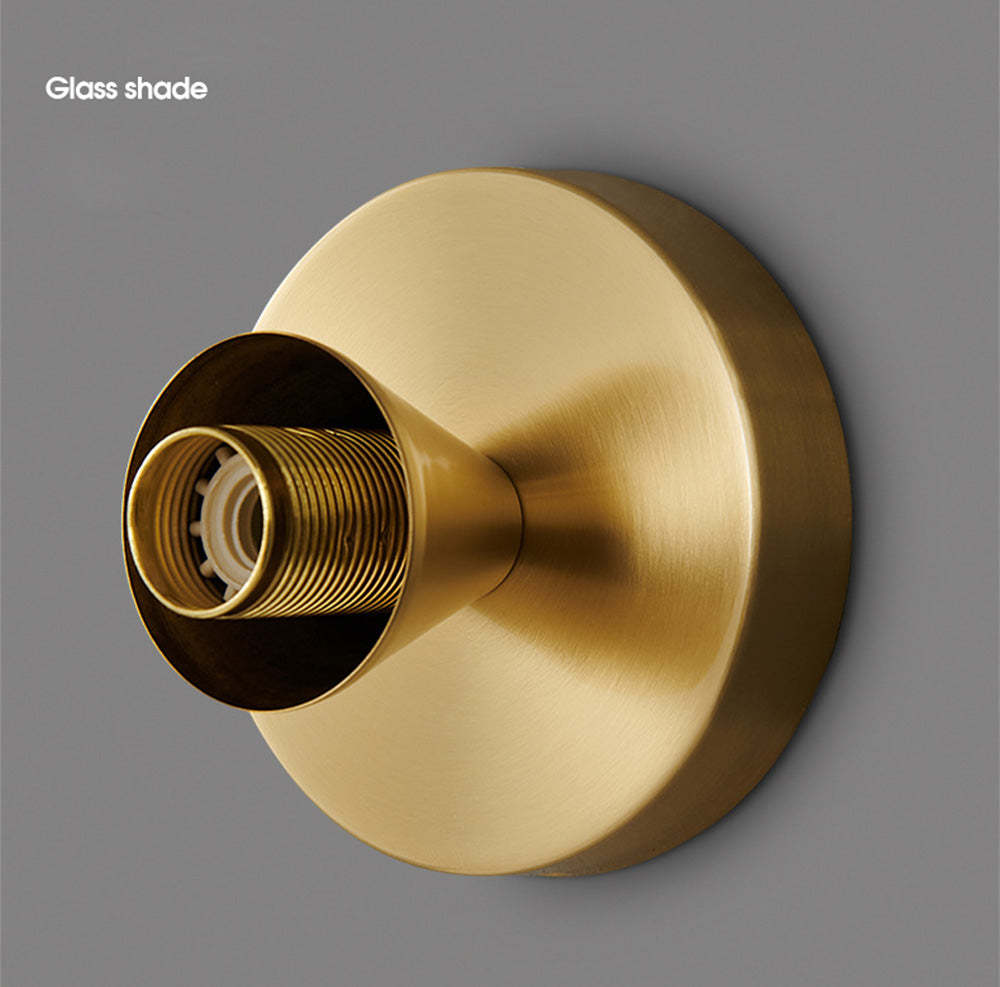 Contemporary Simple Mini Clear Glass Ceiling Light