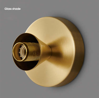 Contemporary Simple Mini Clear Glass Ceiling Light