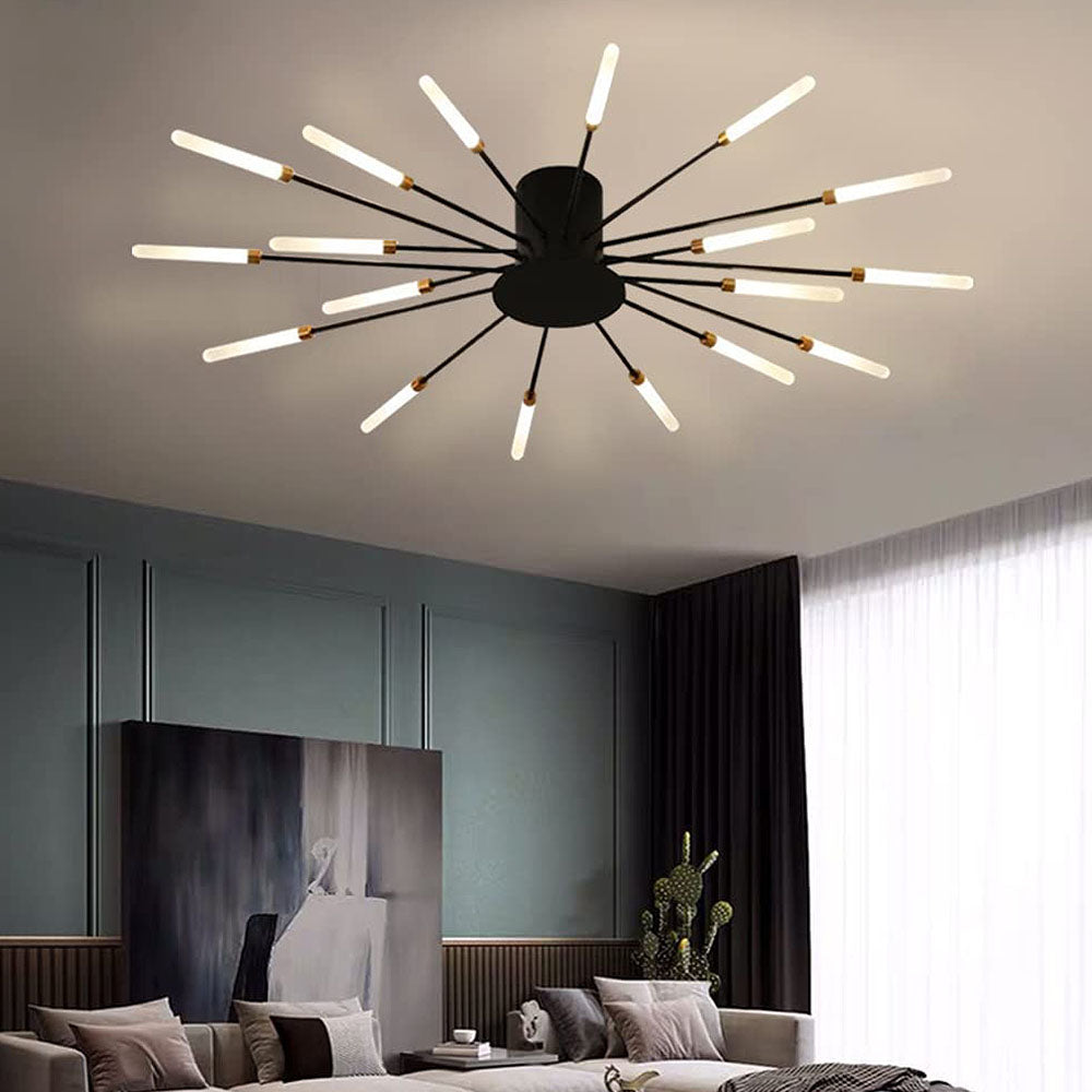 Multiple-Head Design Creativity Bedroom LED Ceiling Light