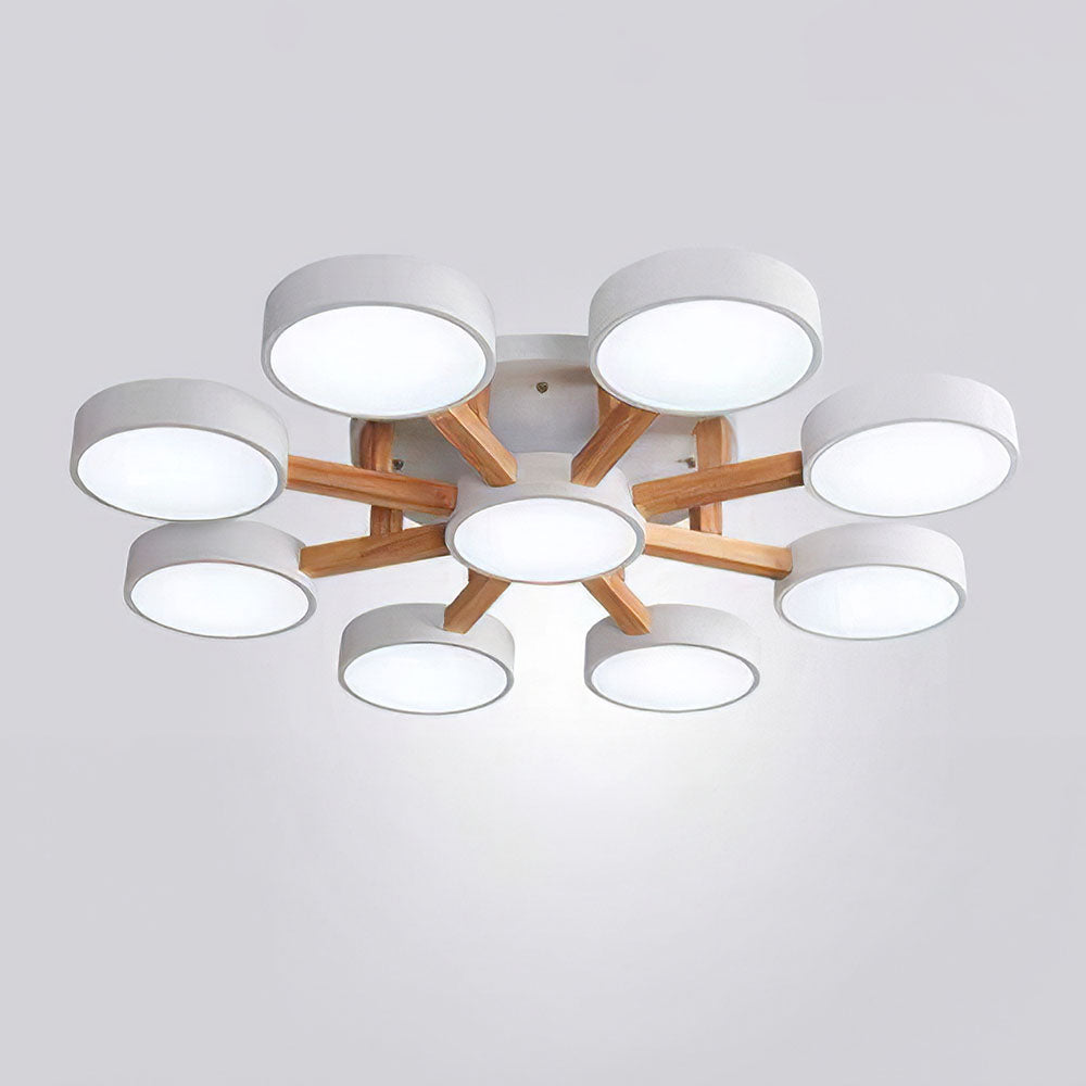 Nordic Modern Acrylic LED Living Room Ceiling Light