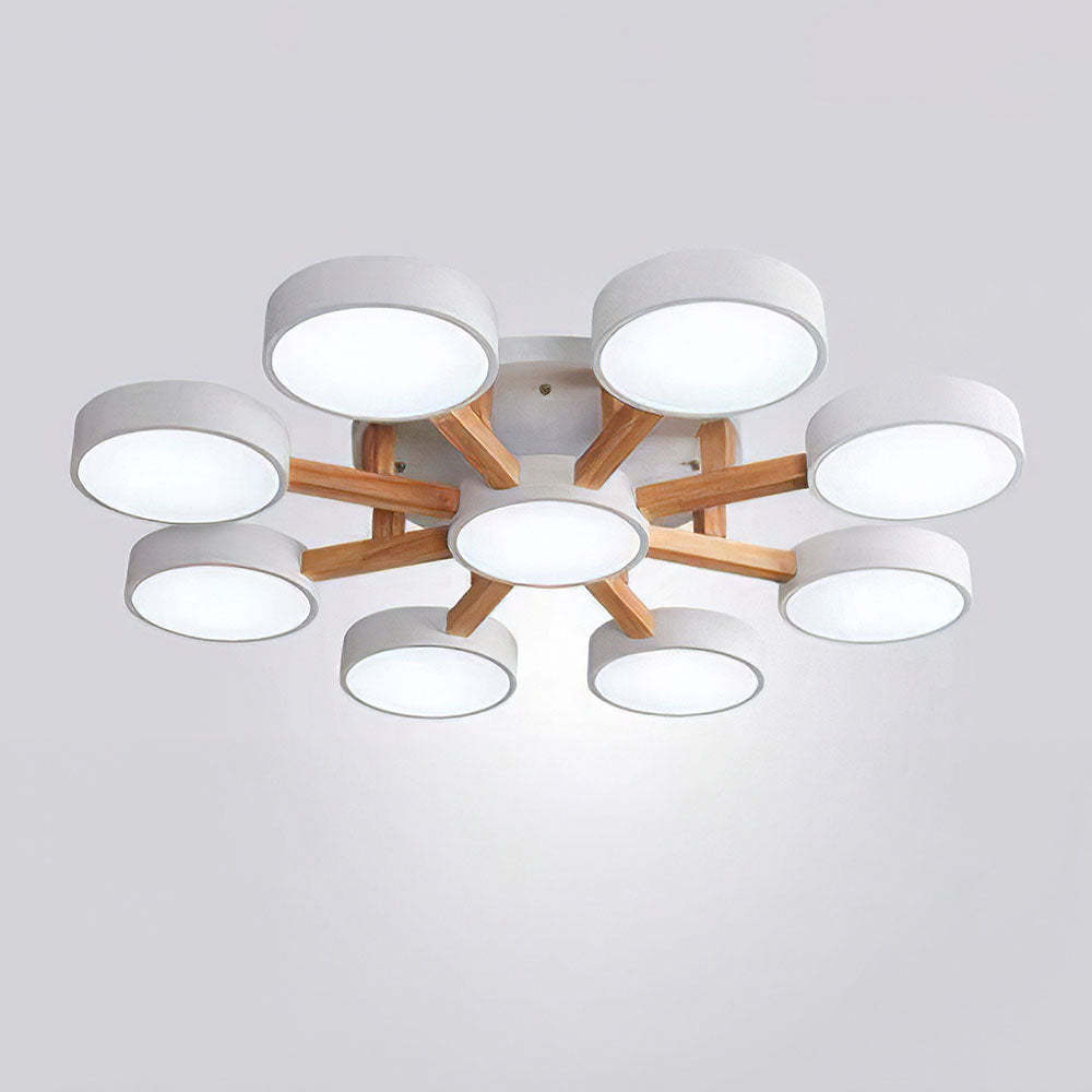 Nordic Modern Acrylic LED Living Room Ceiling Light