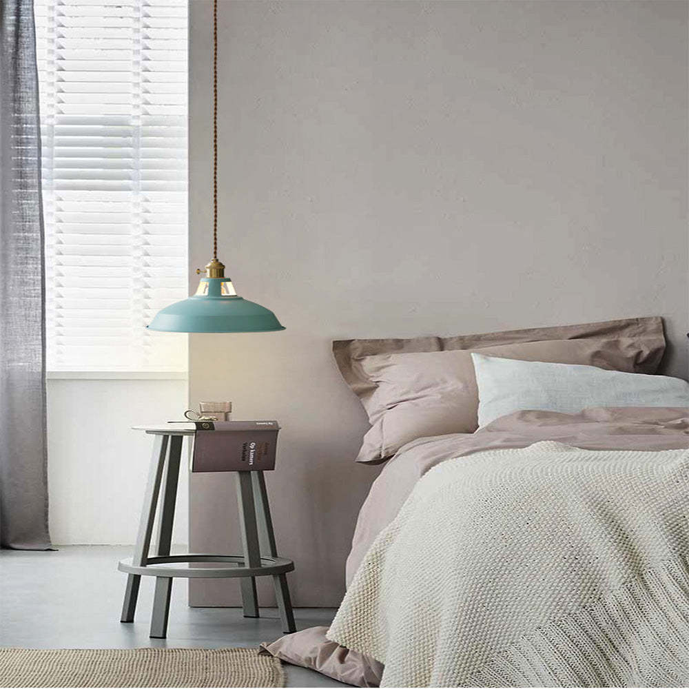 Modern Colourful Simple Kitchen Iron Pendant Light
