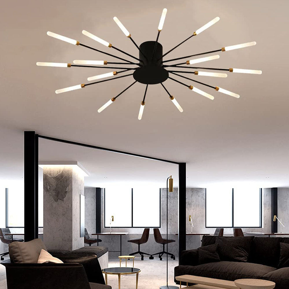 Multiple-Head Design Creativity Bedroom LED Ceiling Light