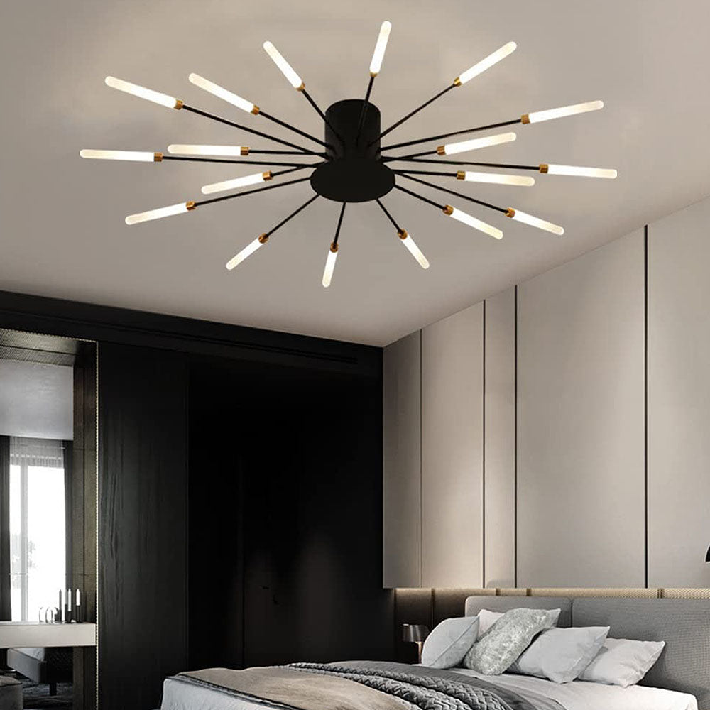 Multiple-Head Design Creativity Bedroom LED Ceiling Light