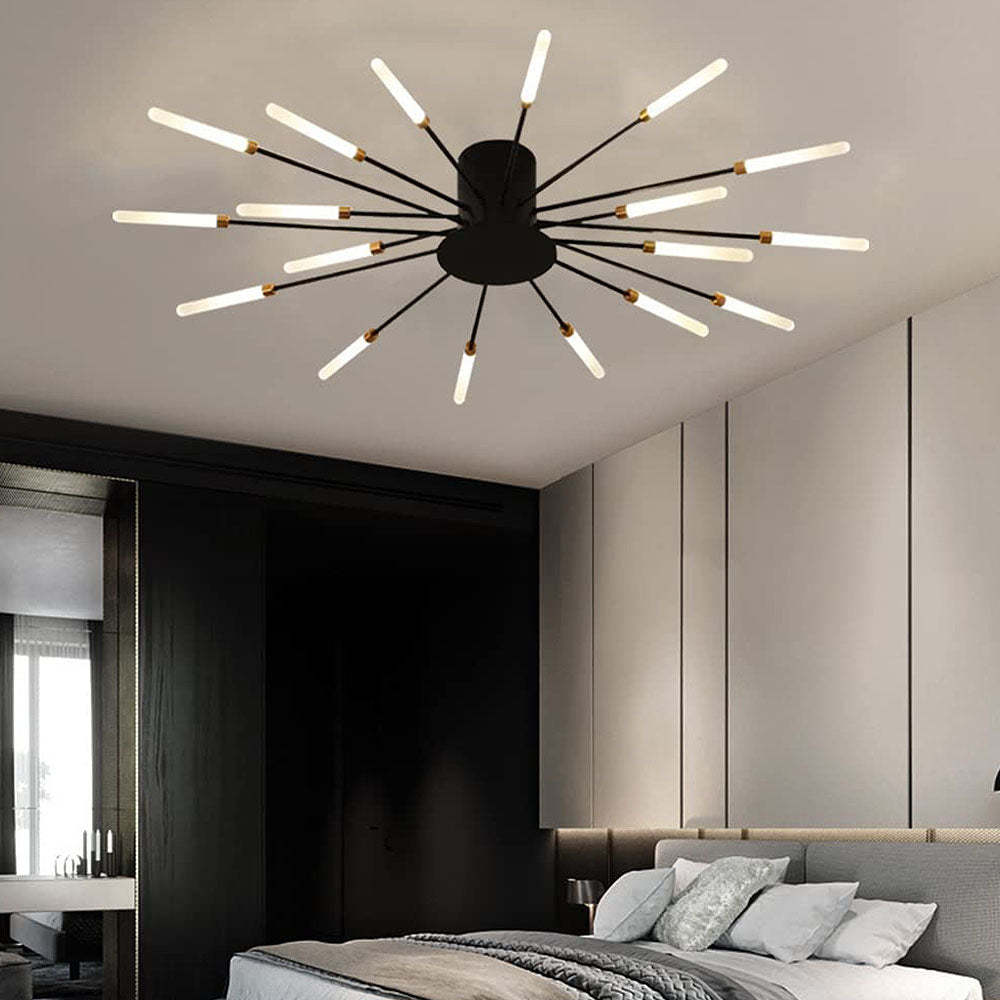 Multiple-Head Design Creativity Bedroom LED Ceiling Light