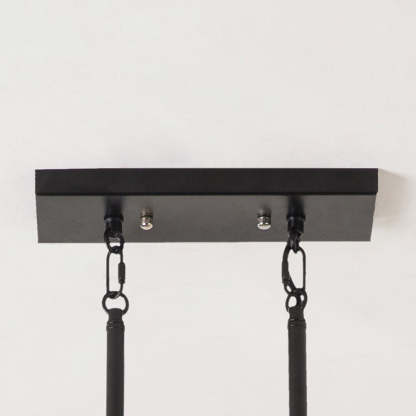 Industrial Black Metal Pendant light