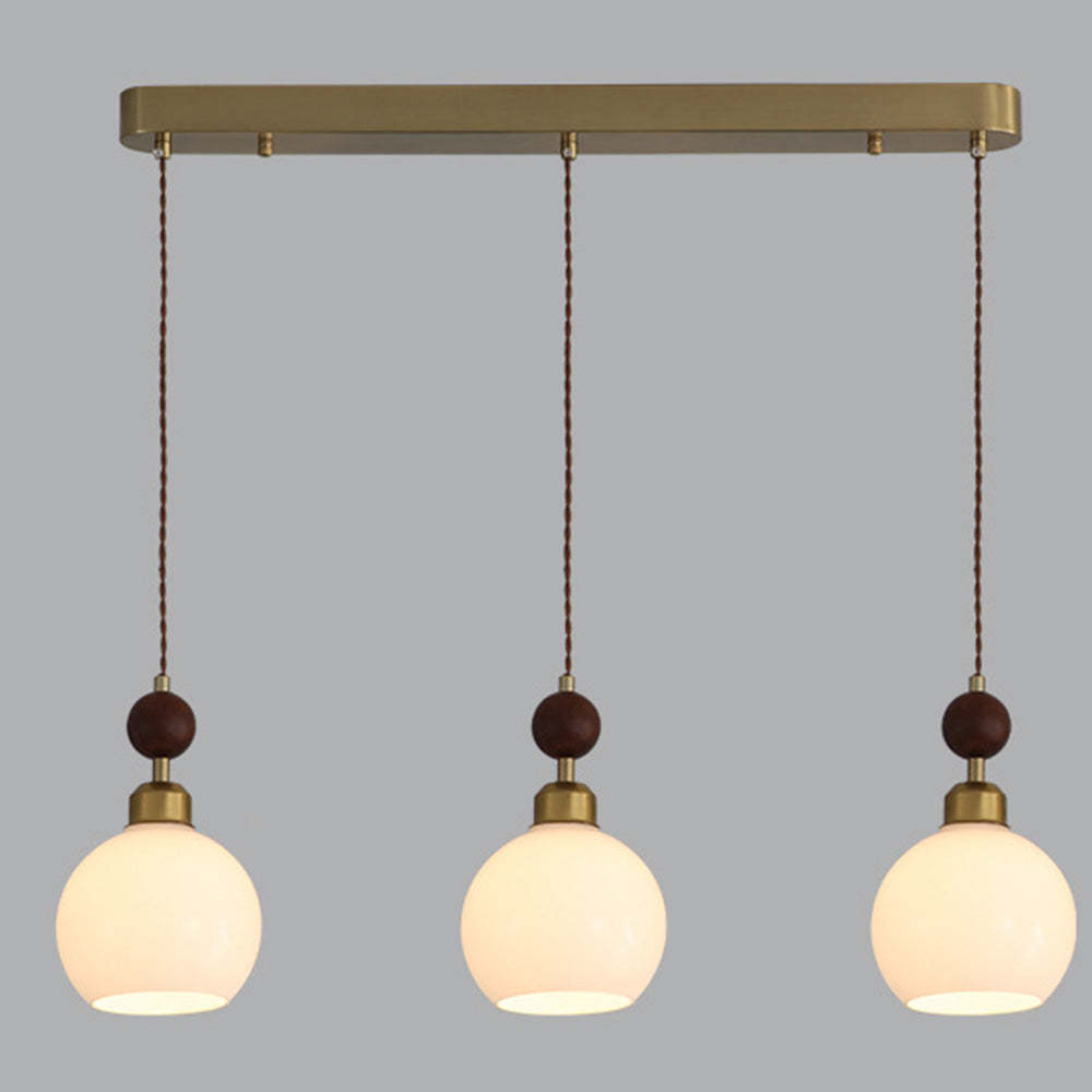 Nordic Glass Pendant Lighting For Kitchen Island