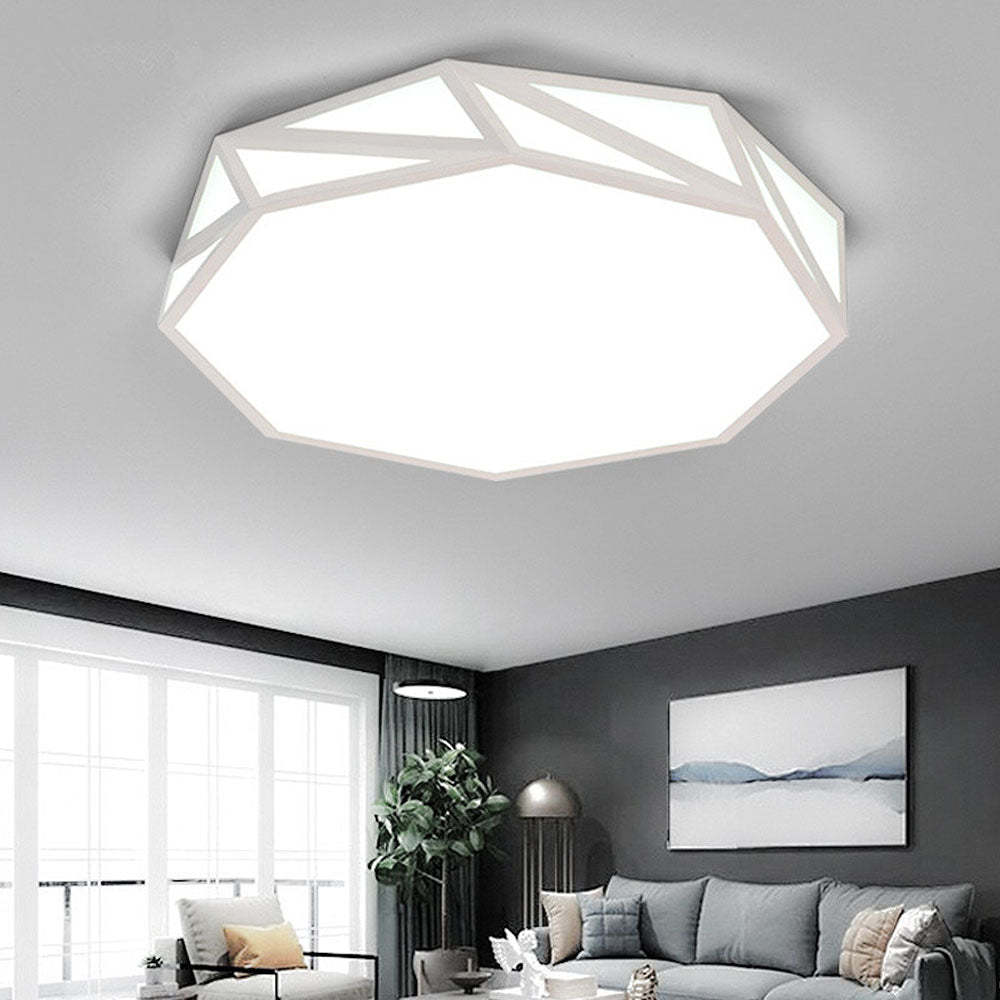 Industrial Acrylic LED Ceiling Light For Bedroom