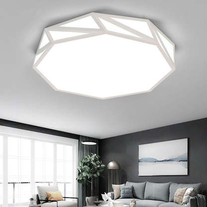 Industrial Acrylic LED Ceiling Light For Bedroom