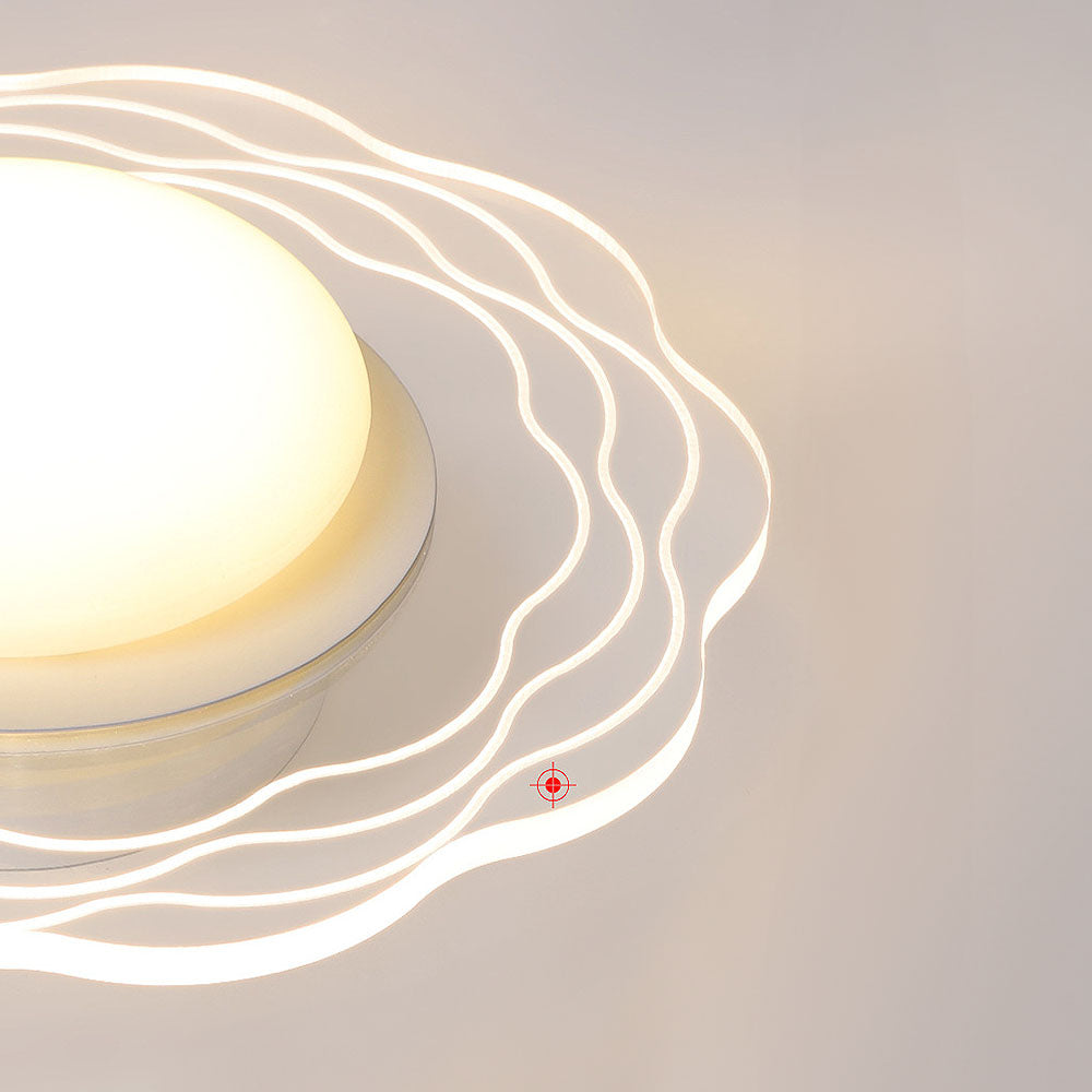 Creative Flower Acrylic Hallway LED Ceiling Light