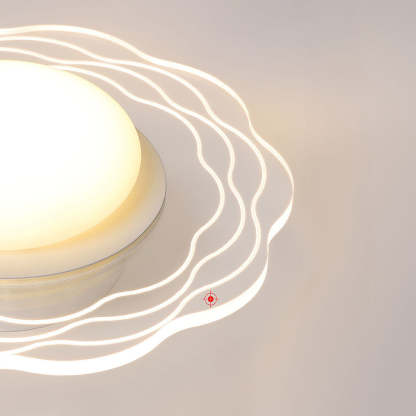 Creative Flower Acrylic Hallway LED Ceiling Light