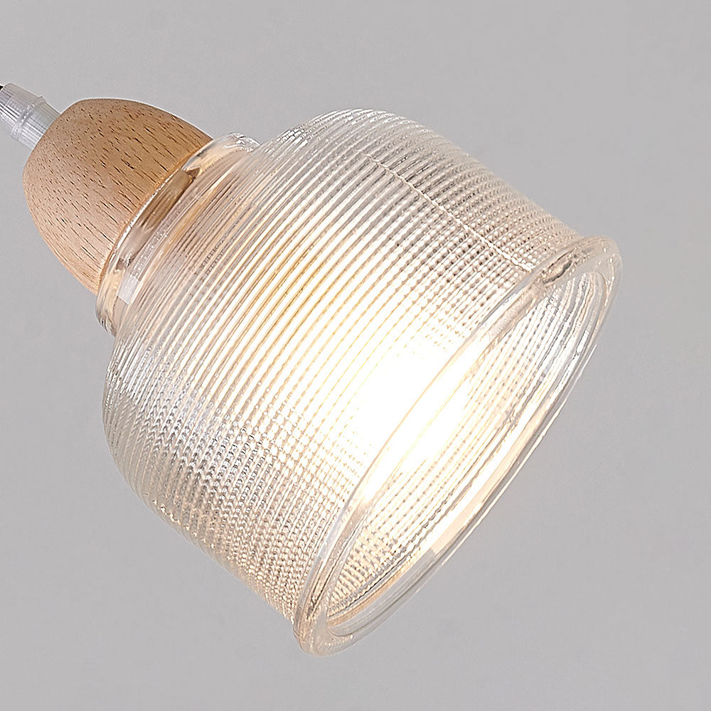 Small Glass Dining Room Clear Pendant Lights