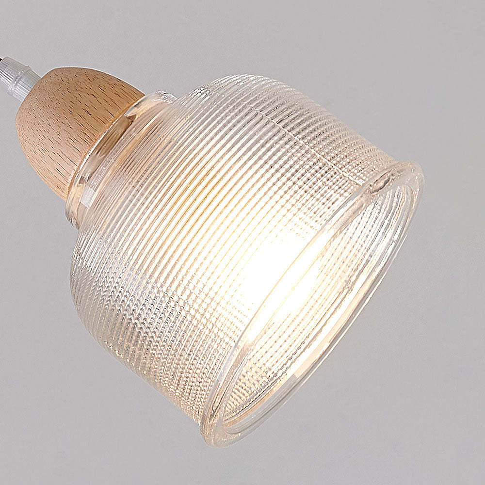 Small Glass Dining Room Clear Pendant Lights