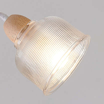 Small Glass Dining Room Clear Pendant Lights