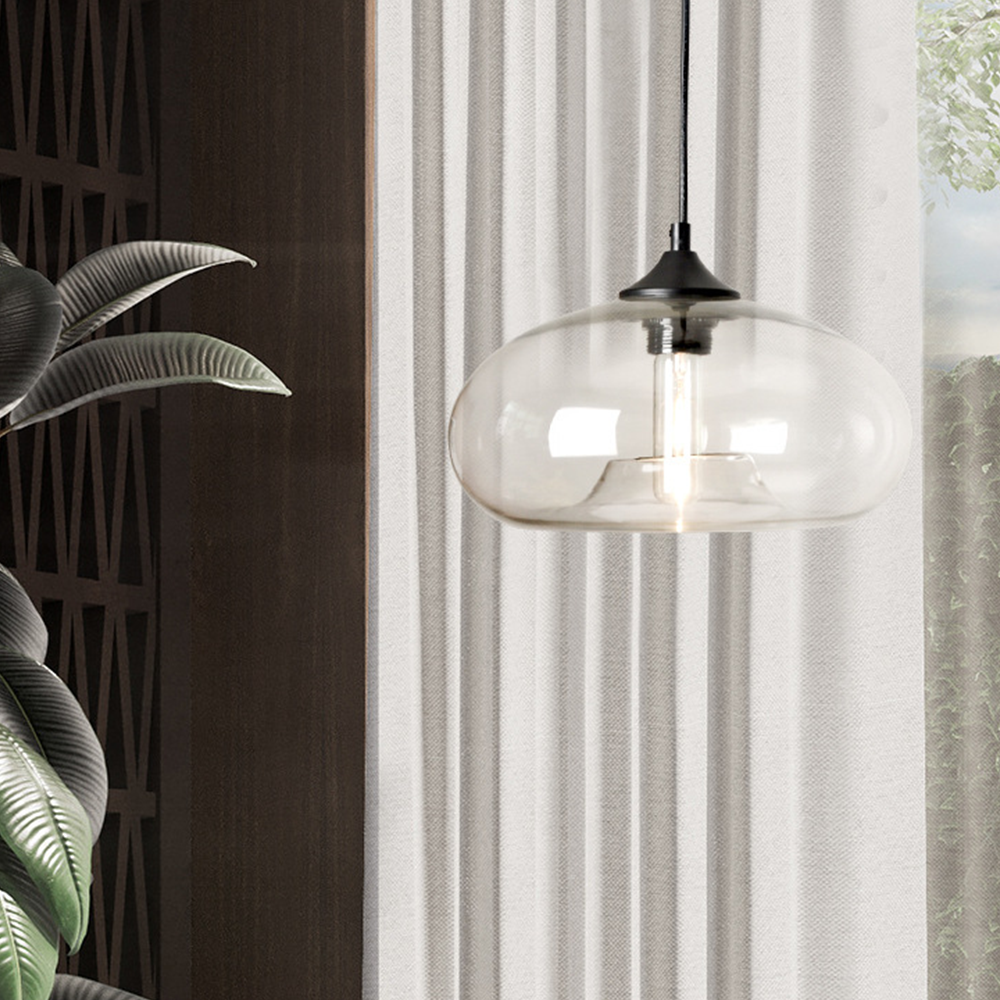 Vintage Glass Dining Room Kitchen Pendant Lights