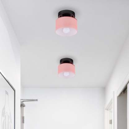 Bauhaus Glass Colorful Ceiling Lights