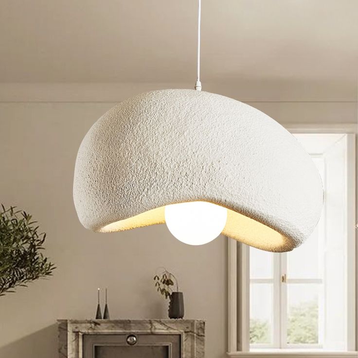 Cloud Linear Wabi-sabi Pendant Light -Homdiy