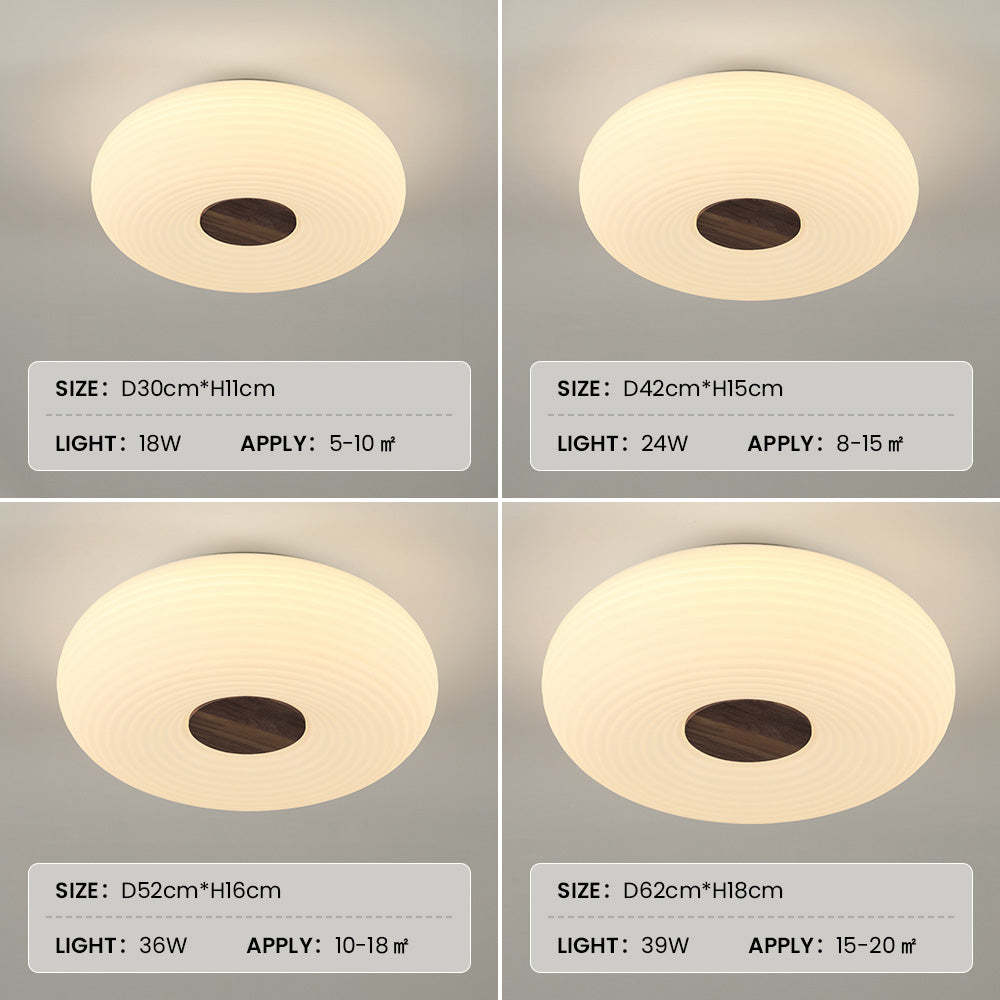 Simple Round Acrylic LED Bed Room Ceiling Lights