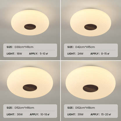 Simple Round Acrylic LED Bed Room Ceiling Lights