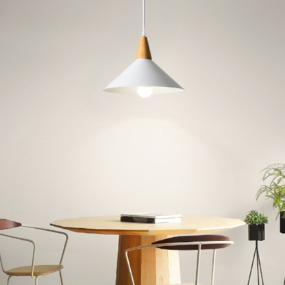 Minimal Decor Iron Round Pendant Lights For Living Room