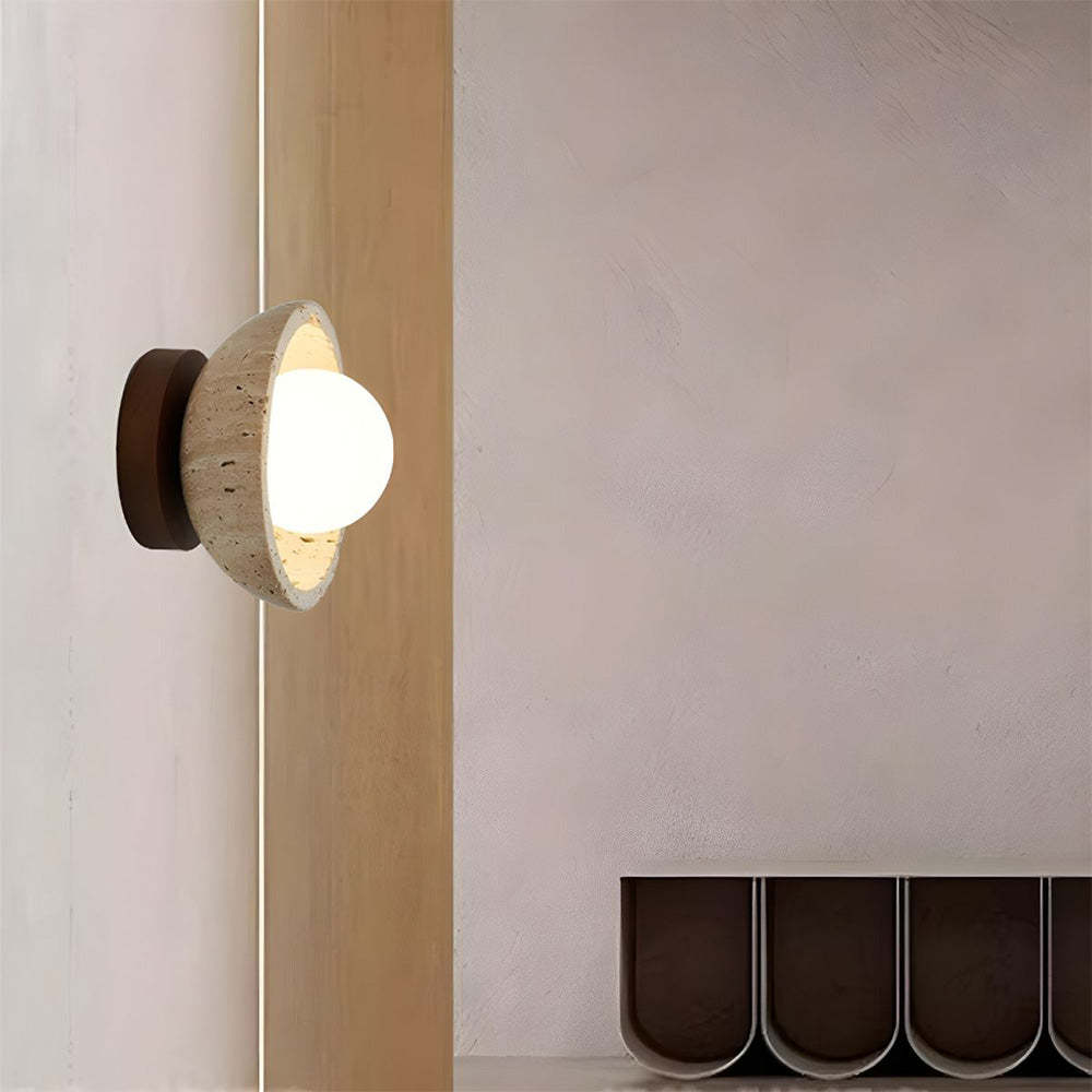 Nordic Simple Wood Wall Light For Bedroom