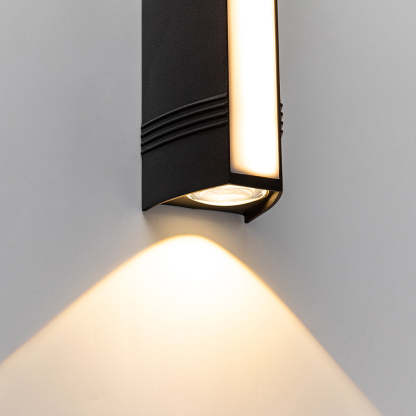 Modern Up and Down Outdoor Wall Sconce for Porch and Patio