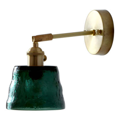 Nordic Vintage Glass Wall Sconce -Homdiy