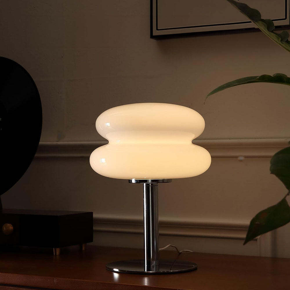 Morandi Glass Simple Living Room Mini Table Lamp