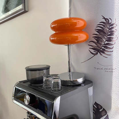 Morandi Glass Simple Living Room Mini Table Lamp