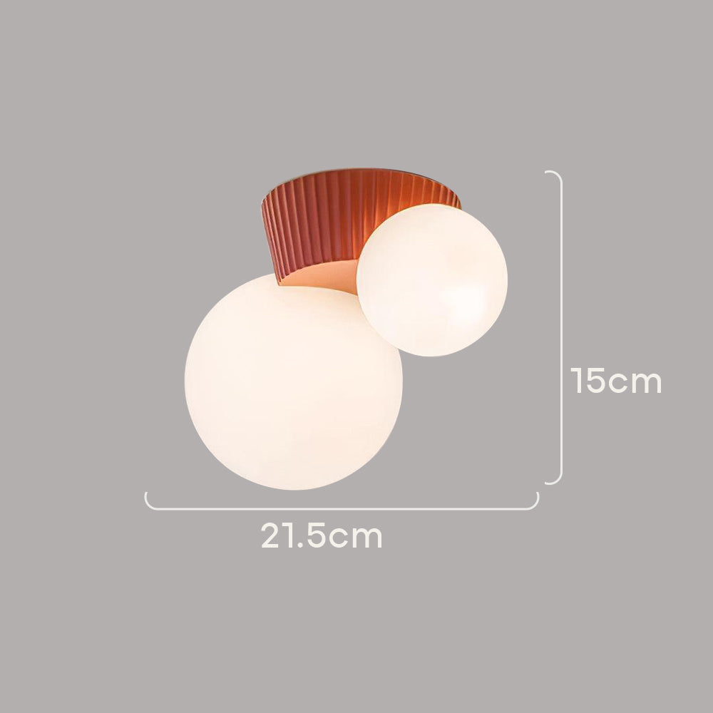 Compact Organic Round Living Room Ceiling Lights