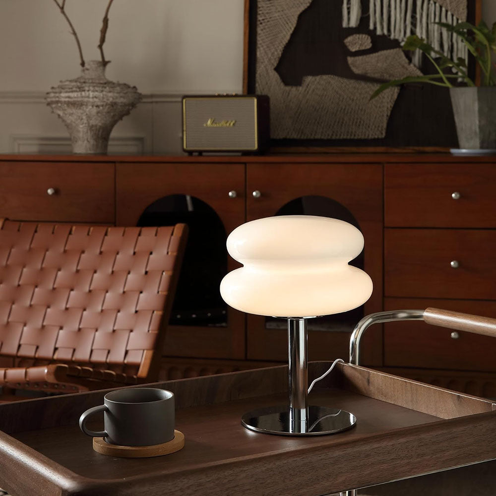 Morandi Glass Simple Living Room Mini Table Lamp