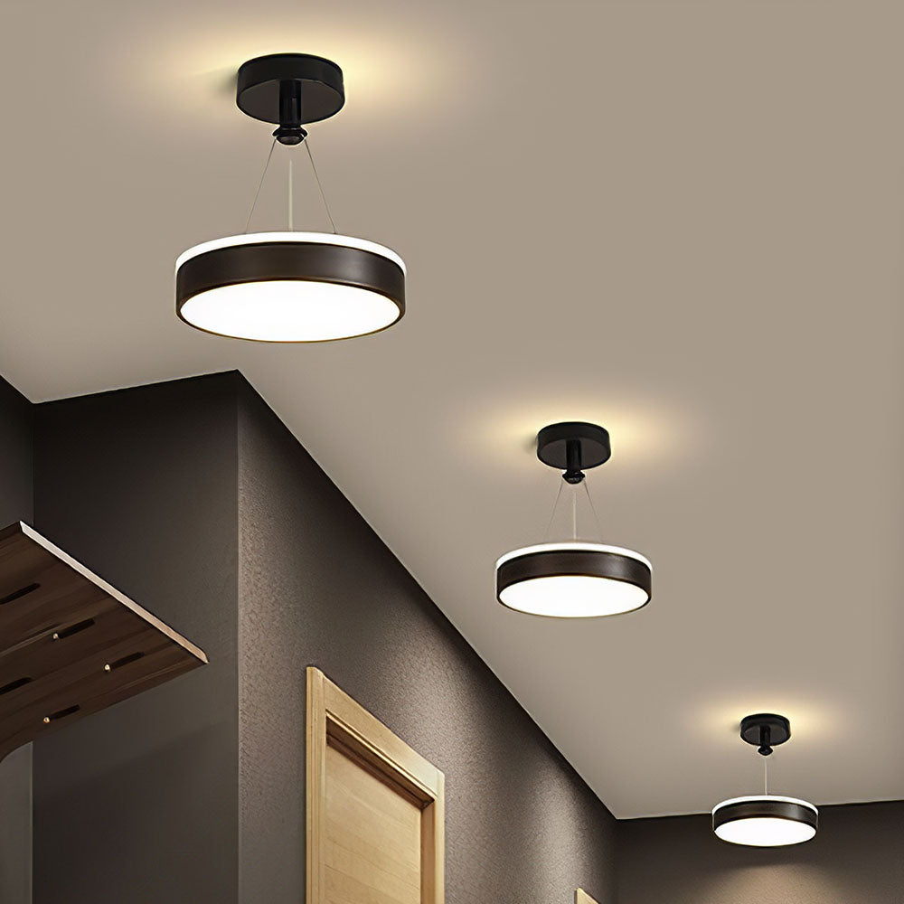 Modern Round Iron Hallway Ceiling Lights