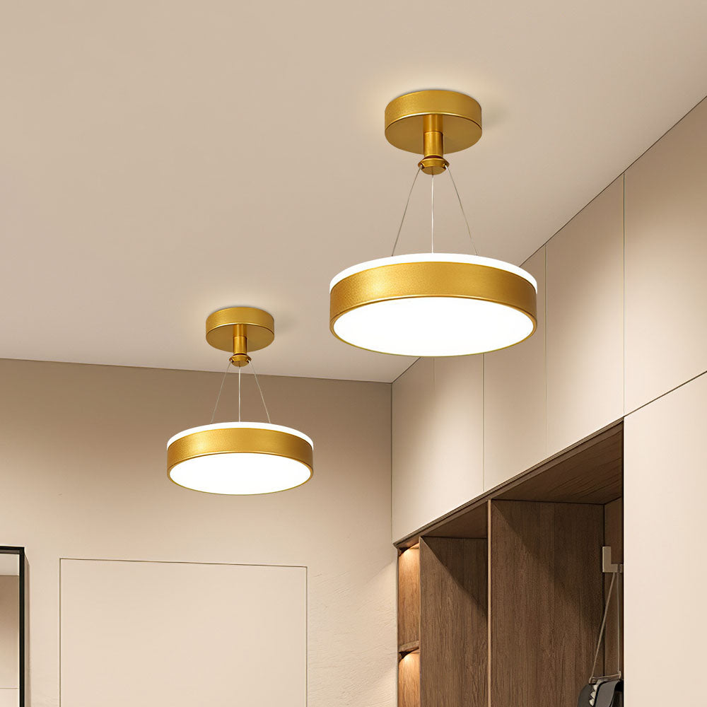Modern Round Iron Hallway Ceiling Lights
